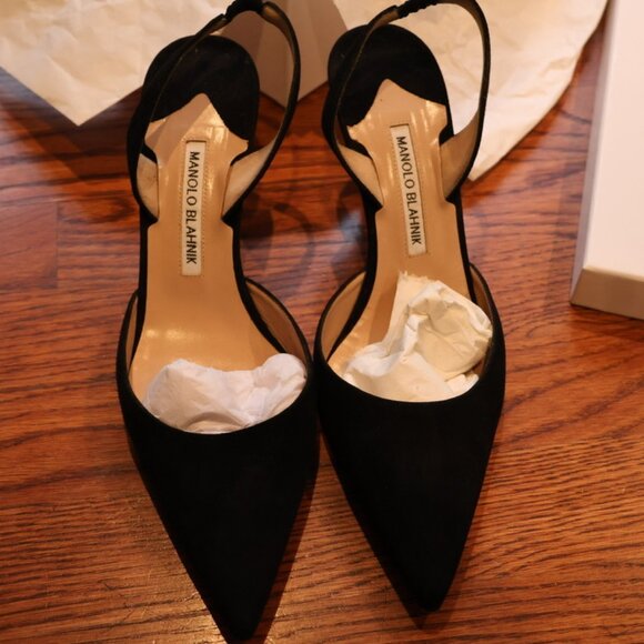 Carolyne Kitten-Heel Halter Pumps - Picture 1 of 6